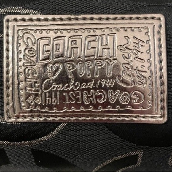 Coach Poppy Op Art Lurex Groovey Shoulder Bag - Picture 2 of 4